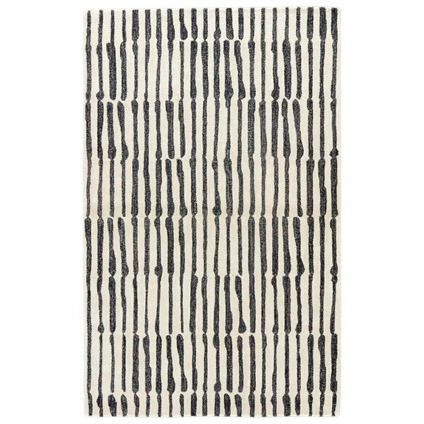 Jaipur Rugs Etho by Nikki Chu Tufted Saville Design Rectangle Rug, Fog - 2 x 3 RUG135310